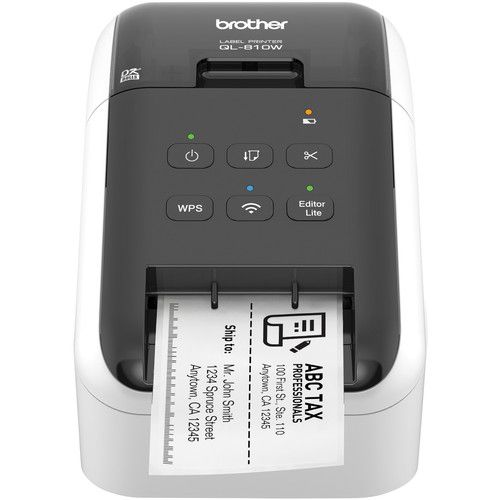 브라더 Brother QL-810W Ultra-Fast Label Printer with Wireless Networking