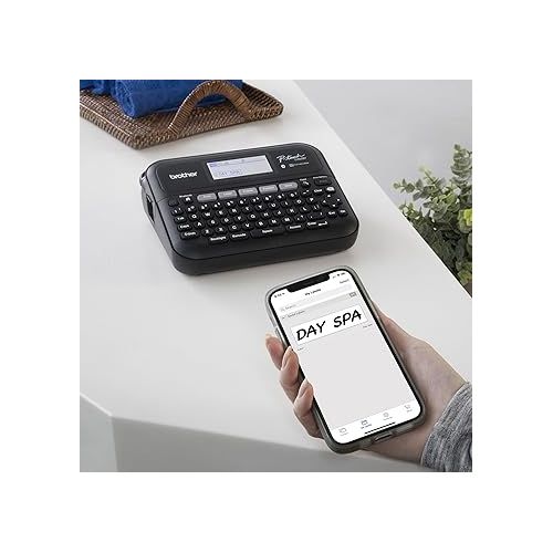 브라더 Brother P-Touch PT-D460BT Business Expert Connected Label Maker | Connect and Create via Bluetooth® on TZe Label Tapes up to ~3/4 inch