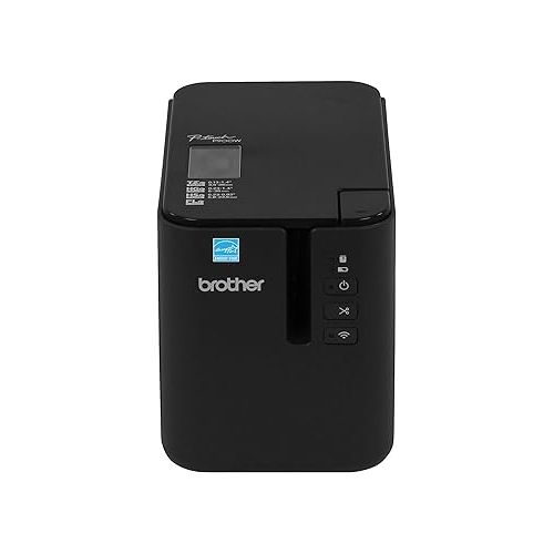 브라더 Brother P-Touch PT-P950NW Industrial Network Laminate Label Printer, Up to 36 mm Labels, Standard USB 2.0 and Serial, Ethernet, Built-in Wi-Fi®, Optional Bluetooth®