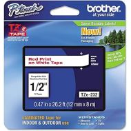 Brother Genuine P-Touch TZE-232 Tape, 1/2