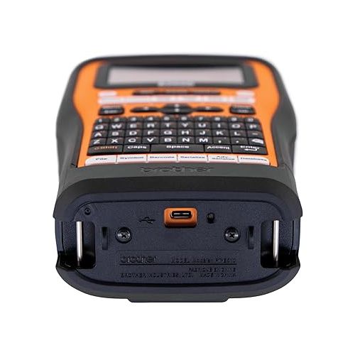 브라더 Brother PT-E560BTVP P-Touch Edge Handheld Industrial Label Printer with Bluetooth and Dual auto-Cutter (up to 24mm Labels)