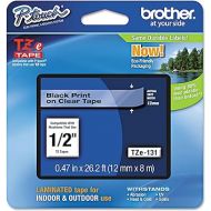 Brother Genuine P-Touch TZE-131 Tape, 1/2