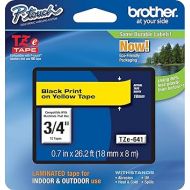Brother Genuine P-Touch TZE-641 Tape, 3/4
