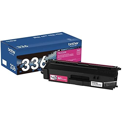 브라더 Brother TN-336M DCP-L8400 L8450 HL-L8250 L8350 MFC-L8600 L8650 L8850 Toner Cartridge (Magenta) in Retail Packaging