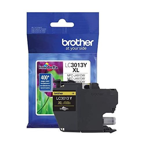 브라더 Brother Printer LC3013Y Single Pack Cartridge Yield Up To 400 Pages LC3013 Ink Yellow