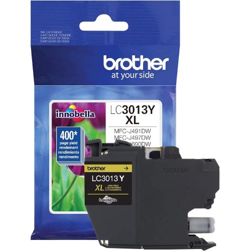 브라더 Brother Printer LC3013Y Single Pack Cartridge Yield Up To 400 Pages LC3013 Ink Yellow