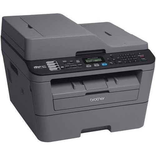 브라더 Brother MFC-L2700DW Laser Multifunction Printer - Monochrome - Plain Paper Print - Desktop - Copier/Fax/Printer/Scanner - 27 ppm Mono Print - 2400 x 600 dpi Print - 27 cpm Mono Cop
