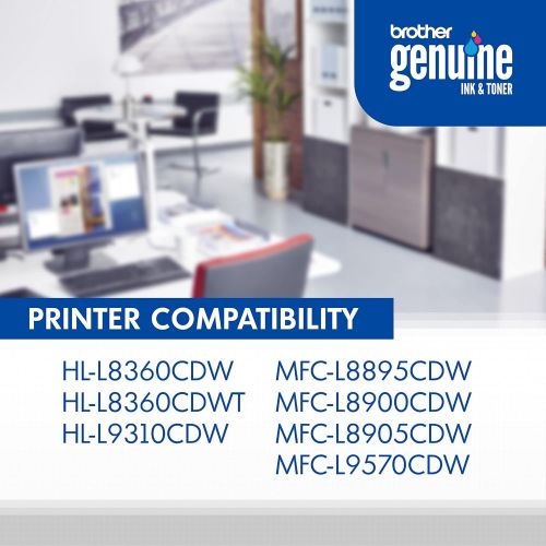 브라더 Brother TN-436C HL-L8360 L9310 MFC-L8900 L9570 Toner Cartridge (Cyan) in Retail Packaging