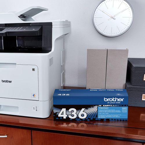 브라더 Brother TN-436C HL-L8360 L9310 MFC-L8900 L9570 Toner Cartridge (Cyan) in Retail Packaging