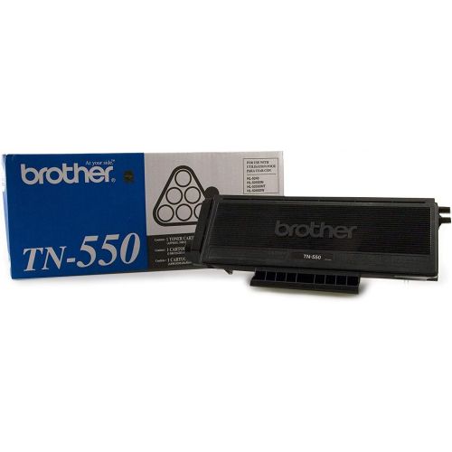 브라더 Brother TN-550 5240 5250 5280 8060 8065 8670 Toner Cartridge (Black) in Retail Packaging
