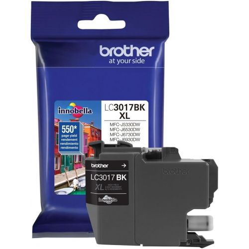 브라더 Brother LC3017BK High Yield Black Ink Cartridge