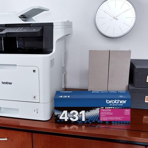 브라더 Brother Printer TN431M Standard Yield Toner-Retail Packaging , Magenta