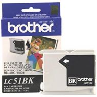 Brother Innobella LC51BK Ink Cartridge, 500 Page Yield, Black