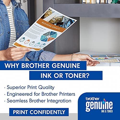 브라더 Brother Genuine High Yield Toner Cartridge, TN433C, Replacement Cyan Toner, Page Yield Up To 4,000 Pages, Amazon Dash Replenishment Cartridge, TN433