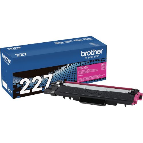 브라더 Brother Genuine TN227M, High Yield Toner Cartridge, Replacement Magenta Toner, Page Yield Up to 2,300 Pages, TN227, Amazon Dash Replenishment Cartridge