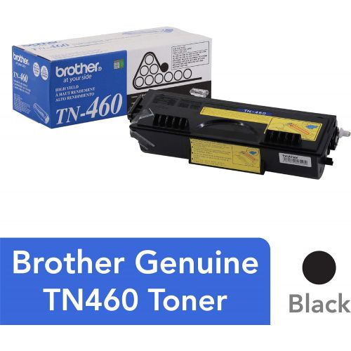 브라더 Brother TN-460 DCP-1200 1400 FAX-4750 5750 8350 HL-1030 P2500 MFC-8300 8500 Toner Cartridge (Black) in Retail Packaging