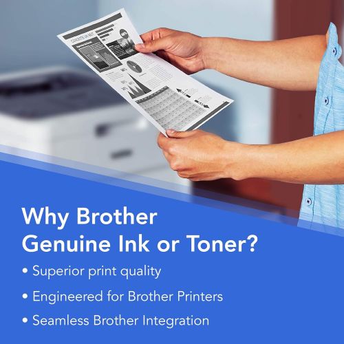 브라더 Brother Genuine Standard Yield Toner Cartridge, TN720, Replacement Black Toner, Page Yield Up To 3,000 Pages, Amazon Dash Replenishment Cartridge