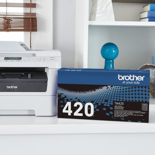 브라더 Brother TN-420 DCP-7060D IntelliFax-2840 2940 HL-2220 2230 2240 HL-2270 2275 MFC-7240 7360 7460 7860 Toner Cartridge (Black) in Retail Packaging