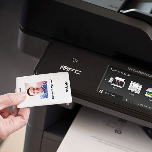 브라더 Brother Monochrome Laser, Multifunction, All-in-One Printer, MFC-L6800DW, Wireless Networking, Mobile Printing & Scanning, Duplex Print, Scan & Copy, Amazon Dash Replenishment Enab