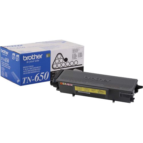 브라더 Brother Genuine High Yield Toner Cartridge, TN650, Replacement Black Toner, Page Yield Up To 8,000 Pages