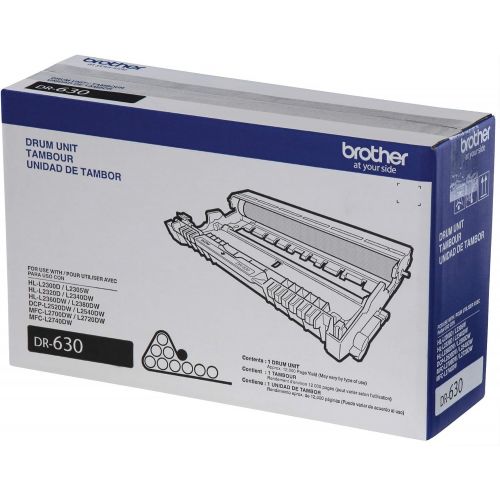 브라더 Brother Genuine Drum Unit, DR360, Seamless Integration, Yields Up to 12,000 Pages, Black