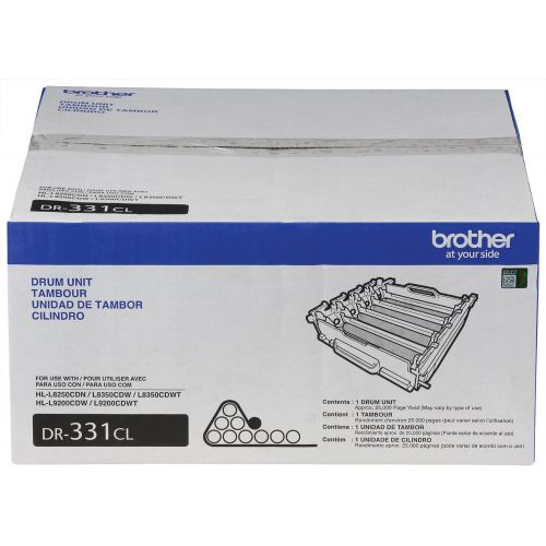 브라더 Brother DR331CL Replacement Drum Unit Set for HL-L8250, HL-L8350, MFC-L8600, MFC-L8850 Printers