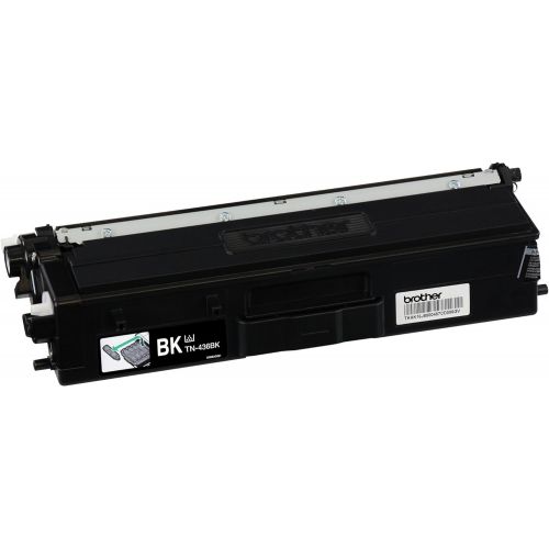 브라더 Brother TN436BK Super High Yield Toner-Retail Packaging , Black