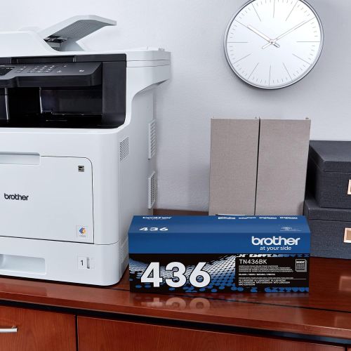 브라더 Brother TN436BK Super High Yield Toner-Retail Packaging , Black