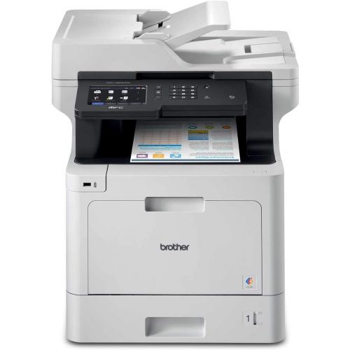 브라더 Brother MFC-L8900CDW Business Color Laser All-in-One Printer, Advanced Duplex & Wireless Networking, Business Printing, Flexible Network Connectivity, Mobile Device Printing & Scan