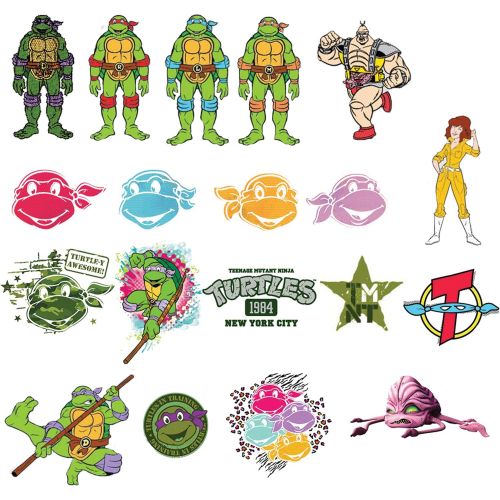 브라더 Brother Nickelodeon SANICKNT Teenage Mutant Ninja Turtles Embroidery Design Collection CD