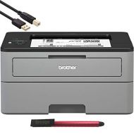 Brother Compact Monochrome Laser Printer, HL-L2350DW- Wireless Printing, Duplex Two-Sided Printing, Business Office Bundle, Amazon Dash Replenishment Ready, BROAGE 64GB USB PEN + 6
