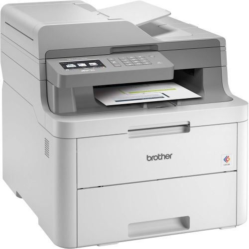 브라더 [아마존베스트]Brother MFC-L3710CW Compact Digital Color All-in-One Printer Providing Laser Printer Quality Results with Wireless, Amazon Dash Replenishment Ready