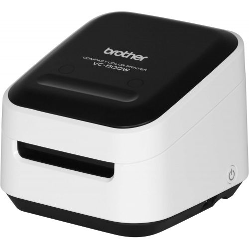 브라더 [아마존베스트]Brother VC-500W Versatile Compact Color Label and Photo Printer with Wireless Networking