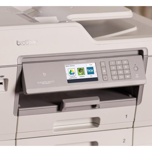 브라더 [아마존베스트]Brother MFC-J6935DW Inkjet All-in-One Color Printer, Wireless Connectivity, Automatic Duplex Printing, Amazon Dash Replenishment Ready