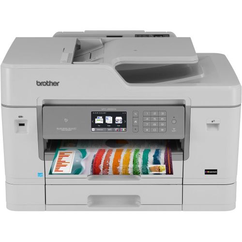 브라더 [아마존베스트]Brother MFC-J6935DW Inkjet All-in-One Color Printer, Wireless Connectivity, Automatic Duplex Printing, Amazon Dash Replenishment Ready