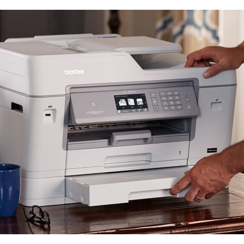 브라더 [아마존베스트]Brother MFC-J6935DW Inkjet All-in-One Color Printer, Wireless Connectivity, Automatic Duplex Printing, Amazon Dash Replenishment Ready