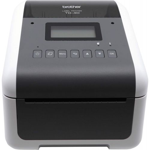 브라더 [아마존베스트]Brother TD4550DNWB 4-inch Thermal Desktop Barcode and Label Printer, for Labels, Barcodes, Receipts and Tags, 300 dpi, 6 IPS, Standard USB and Serial, Ethernet LAN, Built-in Wi-Fi