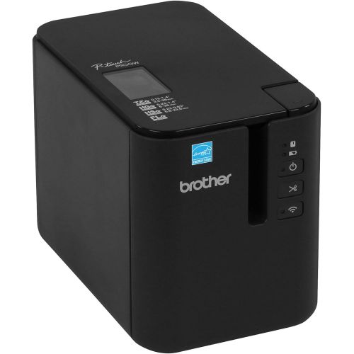 브라더 [아마존베스트]Brother P-Touch PT-P950NW Industrial Network Laminate Label Printer, Up to 36 mm Labels, Standard USB 2.0 and Serial, Ethernet, Built-in Wi-Fi, Optional Bluetooth