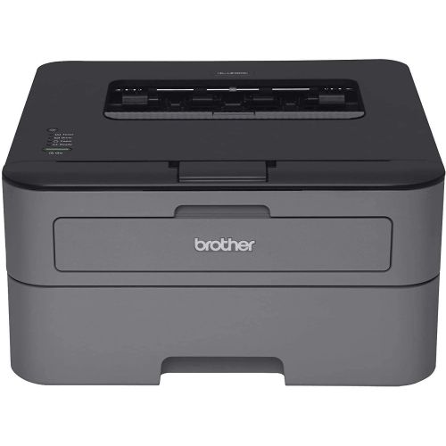 브라더 [아마존베스트]Brother Monochrome Laser Printer with Duplex Printing, 2400 x 600 DPI, up to 27 Pages per Minute, Automatic Duplex (2-Sided) Printing, Compact HL-L2300d w/GM USB Printer Cable