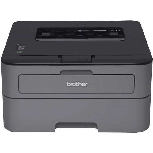 브라더 [아마존베스트]Brother Monochrome Laser Printer with Duplex Printing, 2400 x 600 DPI, up to 27 Pages per Minute, Automatic Duplex (2-Sided) Printing, Compact HL-L2300d w/GM USB Printer Cable