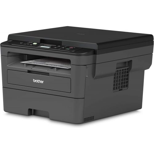 브라더 Brother Compact Monochrome Laser Printer, HLL2390DW, Convenient Flatbed Copy & Scan, Wireless Printing, Duplex Two-Sided Printing, Amazon Dash Replenishment Ready