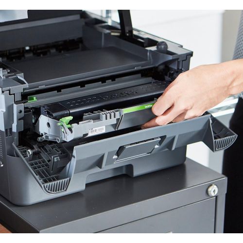 브라더 Brother Compact Monochrome Laser Printer, HLL2390DW, Convenient Flatbed Copy & Scan, Wireless Printing, Duplex Two-Sided Printing, Amazon Dash Replenishment Ready