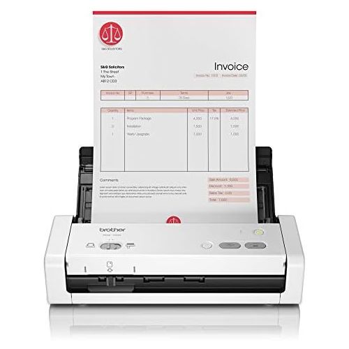 브라더 [아마존베스트]Brother ADS1200UN1 Compact Document Scanner White/Black