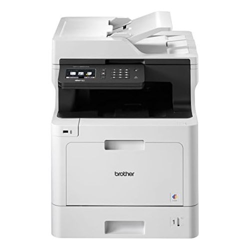 브라더 [아마존베스트]Brother MFC-L8690CDW Professional 4-in-1 Colour Laser Multifunction Device (Printer, Scanner, Copier, Fax, 31 Pages/Min) White/Black