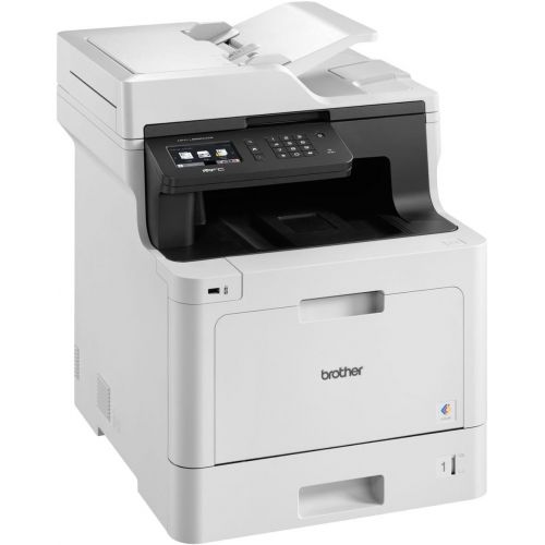 브라더 [아마존베스트]Brother MFC-L8690CDW Professional 4-in-1 Colour Laser Multifunction Device (Printer, Scanner, Copier, Fax, 31 Pages/Min) White/Black