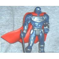 Brotoys1 Vintage,Loose, Superman Man of Steel, STEEL Figure, With Pulverizing Hammer Blows, 5 Action Figure, COMPLETE, Kenner, 1996, EXC.