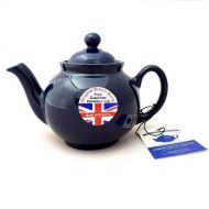 Hand made Original 2 Cup Brown Betty Teapot in Cobalt Blue (Cobalt betty)