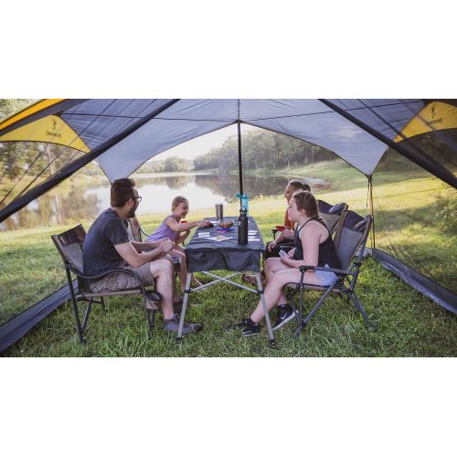  Browning Camping Basecamp Screen House, Charcoal/Gold, One Size