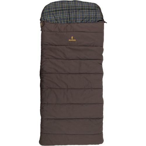  Browning Camping Klondike -30 Degree Flannel Sleeping Bag