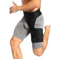 Brrnoo hip compression, Groin Wrap, Thigh Brace Thigh & Sciatic Nerve Hip Support, Groin Thigh Support Sciatica Relief Splint, Reduces Pain in Hip, Groin, Ischihip compression